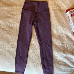 Lululemon Athletica multicolor dark purple leggings. Size 0 or 00